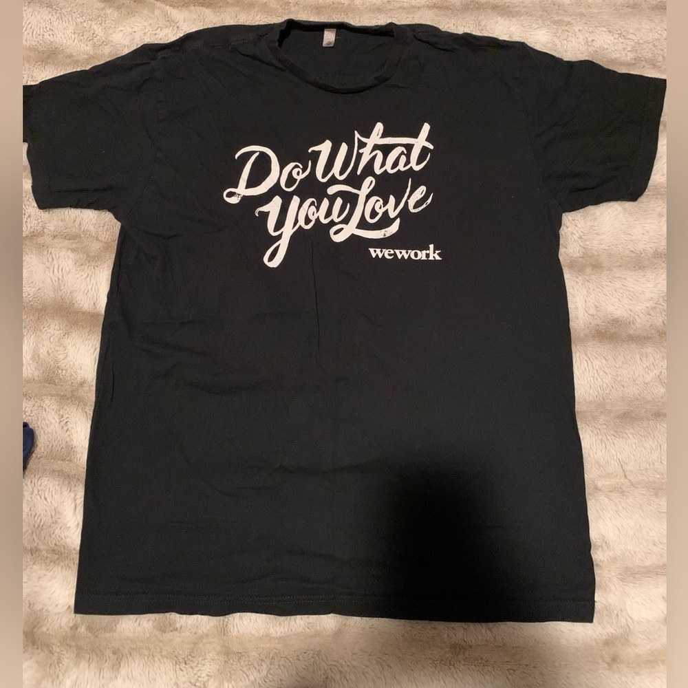 Do What You Love WeWork Black T Shirt
